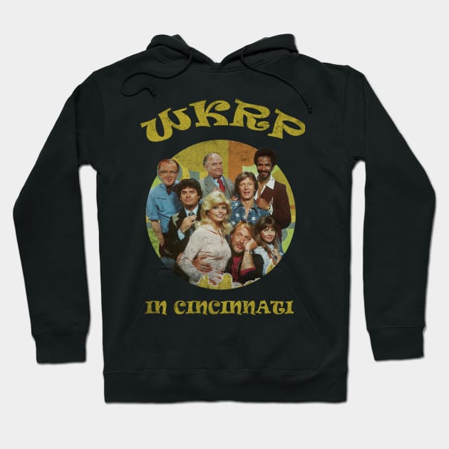 wkrp cincinnati retro Hoodie by Collage Collective Berlin